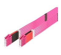 Câble de raccordement FO Digitus DK-2533-05-4 [1x LC mâle - 1x LC mâle] 50/125 µ Multimode OM4 5.00 m