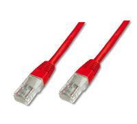 DIGITUS câble de raccordement Premium Cat. 5e U/UTP 3.0 m rouge