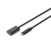 Digitus Câble d'extension actif USB 3.2 Gen2 10 Gbps USB-C – USB-C 5 m