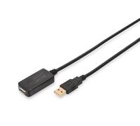 Digitus Câble répéteur USB 2.0 DA-70130-4 – USB A mâle vers A femelle, actif 5 m