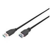 Digitus Câble rallonge USB 3.0 Type A M/F – 3,0 m – bl