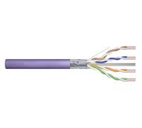 DIGITUS CABLE DE RED CAT.6 F/UTP DCA SOLID WIRE AWG 23/1 LSOH 305M VIOLET FOILED