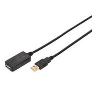Digitus Câble répéteur USB 2.0 DA-70130-4 – USB A mâle vers A femelle, actif 5 m