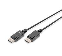 DisplayPort connection cable, DP M/M, 5.0m, w/interlock, DP, 1.1a conform, bl
