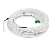 Digitus DK-3904LCA-30 fibre optique FO Câble de raccordement 30 m blanc 9/125 µ Singlemode