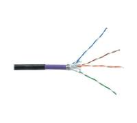 Digitus Câble réseau CAT 7 S/FTP – câble de pose en terre 1000 m, simplex, PE