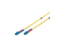 Digitus Câble Fibre Optique Monomode OS2 LC/LC Duplex 5m (9/125µm) - Connecteurs Mâles LC, Diamètre 2mm - Réf: DK-2933-05