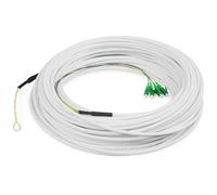 Digitus Câble de raccordement fibre optique DK-3904LCA-50 Singlemode 9/125 µ 50 m Blanc