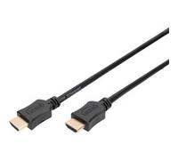 Digitus Câble HDMI haut débit Type A M/M 5,0 m 4K 30p doré bl