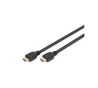 Digitus Câble HDMI Ultra High Speed 1m (AK-330124-010-S) HDMI 2.1, 8K/30Hz, 4K/120Hz, HDR, Ethernet, Connecteurs plaqués or