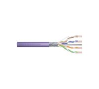 Digitus Câble Installation Cat 6 F-UTP 100m Violet, 250MHz, AWG23/1 Cuivre Solide, LSZH, PoE, CPR Eca, Référence DK-1623-VH-1