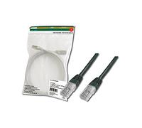 DIGITUS Câble LAN Cat 5e - 0,5m - RJ45 Câble réseau - U/UTP Non blindé - Compatible Cat-6 & Cat-5 - Noir
