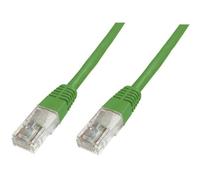 Premium - Cordon de raccordement - RJ-45 (M) pour RJ-45 (M) - 1 m - UTP - CAT 5e - démarré - vert