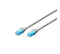CAT 5e U-UTP patch cord, PVC AWG 26/7, length 30 m, color grey
