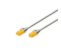 CAT 6A U-UTP patch cord, Cu, LSZH AWG 26/7, length 10 m, color grey