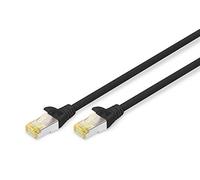 CAT 6A S-FTP patch cord, Cu, LSZH AWG 26/7, length 5 m, color black