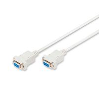 Digitus série Câble de raccordement [1x SUB-D femelle 9 pôles - 1x SUB-D femelle 9 pôles] 1.80 m bei