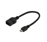 DIGITUS câble OTG USB A Femelle - micro USB