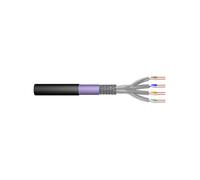 Digitus Câble réseau CAT 7 S/FTP – câble de pose en terre 1000 m, simplex, PE