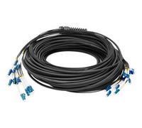 Digitus Câble fibre optique DK-2A33CU050BK-BBB – OS2 50m LC-LC 12 fibres Monomode Noir