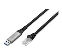 Digitus Câble USB-A - RJ45 Ethernet, 1Gbit/s, 3m