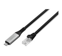 Digitus Câble USB-C - RJ45 Ethernet, 1Gbit/s, 5m