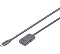 Digitus Câble d'extension USB actif USB-C femelle-mâle 5 m USB 3.2 Gen1 5 Gbit/s Noir