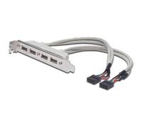 Digitus Câble USB en tôle à fente