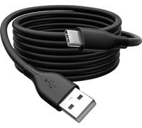 Digitus Câble USB USB 2.0 USB-A mâle, USB-C® mâle 1.00 m noir flexible, très flexible, avec USB, silicone, excellente tenue au vieillissement, conducteur