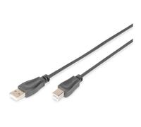 Digitus Câble USB 2.0 USB-A vers USB-B mâle/mâle 1,8 m 480 Mbit/s