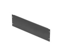 Digitus Cache 4U pour Armoire 19" (483mm) Noir, Acier, Charge Max. 15kg, Dimensions 483x11x176mm, Référence DN-19-BPN-04-SW