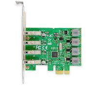 Digitus Carte d'extension PCIe USB 3.0 VL805 4 ports USB-A femelle Auto-alimentée
