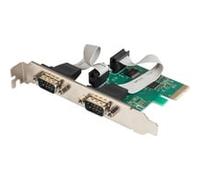 Digitus Carte d'interface série DS-30000-1 PCIe interne 2 ports DB9 M