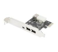 Digitus Carte contrôleur PCIe DS-30201-5, 3+1 ports FireWire 400