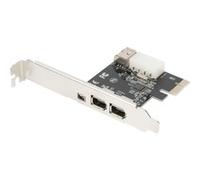 Digitus DS-30201-5 3+1 ports Carte contrôleur FireWire 400 FireWire 400 PCIe