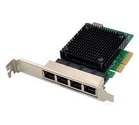 DIGITUS Carte réseau serveur 2.5 Gigabit Ethernet - 4 ports RJ45 - NIC - RTL8125B - 10/100/1000/2500 Mbps