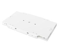 DIGITUS Cassette d’épissure à fibre optique - 12 fibres - Support d’épissure pour protection par sertissage et thermorétractable - Compatible avec boîtiers de répartition FO - Gris
