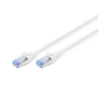 DIGITUS CAT 5e SF-UTP Patch Cable, 0.5m, Network LAN DSL Ethernet Cable, PVC, AW