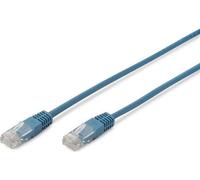 DIGITUS CAT 5e U/UTP Patchkabel, 5m, blau