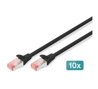 Digitus CAT 6 S/FTP câble patch, 10 pièces