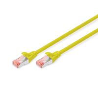 DIGITUS CAT 6 S-FTP patch cord, Cu, LSZH AWG 27/7, length 1 m, color yellow Patc