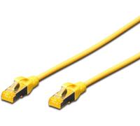 DIGITUS CAT 6A S/FTP Patchkabel, 1m, gelb