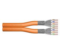 DIGITUS Cat.7 S/FTP câble de pose, 100 m, duplex, Cca