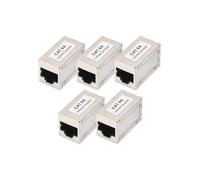 DIGITUS CAT6A modular coupler full shielded RJ45 to 5 pcs