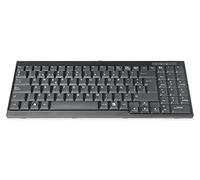 DIGITUS Clavier KVM - Remplacement pour DS-72210 / DS-72211 - Disposition espagnole - Pièce de Rechange ou kit de Mise à Niveau pour Consoles KVM LCD - Connecteur spécifique à l'appareil - Noir
