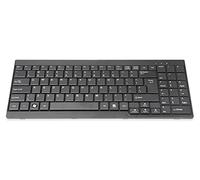 DIGITUS Clavier KVM - Remplacement pour DS-72210 / DS-72211 - Disposition QWERTY US - Pièce de Rechange ou kit de Mise à Niveau pour Consoles KVM LCD - Connecteur spécifique à l'appareil - Noir