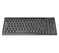 DIGITUS Clavier pour Consoles KVM LCD de, Disposition Italienne, Noir