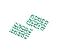 Digitus Clips de Couleur Vert A-CC-G pour Câbles Patch Cat5e/6, PVC, Lot de 100 unités, Dimensions emballage 100x120x20mm, Fabriqué en Chine