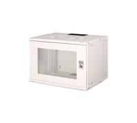 Digitus Coffret Mural SOHO PRO 19" 7U 540x400mm, Porte Acier Perforé, Charge 60kg, Gris Clair (RAL 7035), IP20, DN-49208