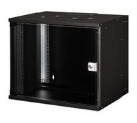 Digitus Armoire réseau murale SOHO PRO 19" 9U - 460x540x400 mm - porte vitrée noire 60 kg